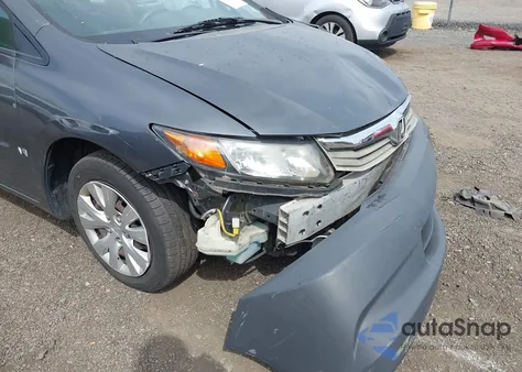 2012 Honda Civic Lx from USA, damaged, VIN 2HGFB2F57CH330111